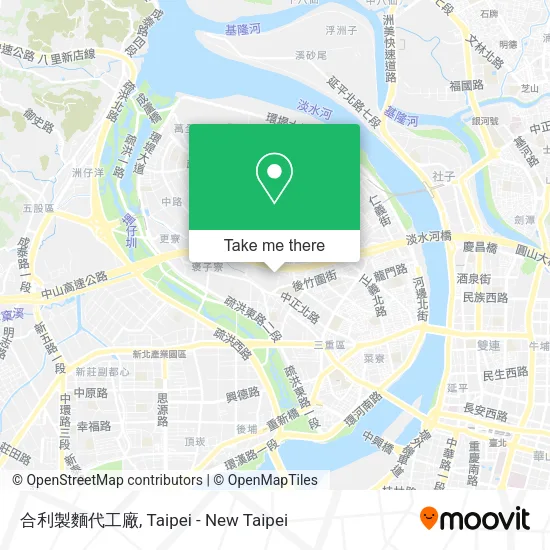 合利製麵代工廠地圖