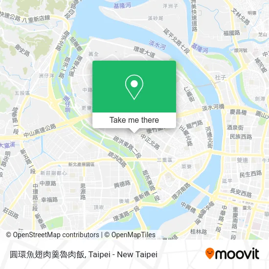 圓環魚翅肉羹魯肉飯地圖