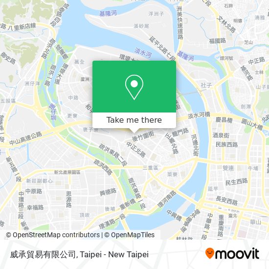 威承貿易有限公司 map