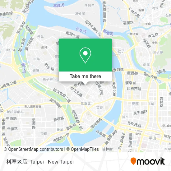 料理老店 map