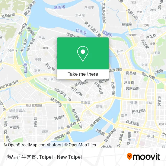 滿品香牛肉攤 map