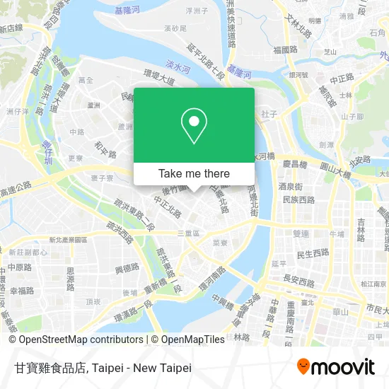 甘寶雞食品店 map
