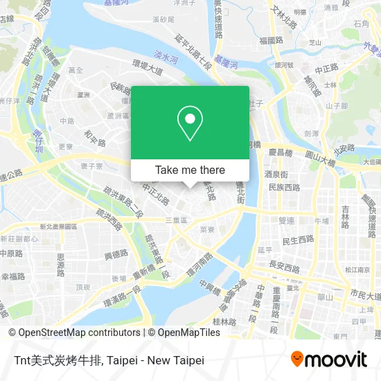 Tnt美式炭烤牛排 map