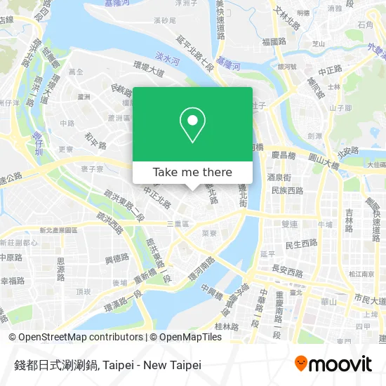 錢都日式涮涮鍋 map