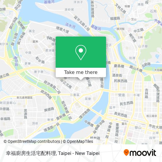 幸福廚房生活宅配料理地圖