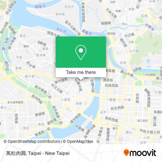 萬粒肉圓 map