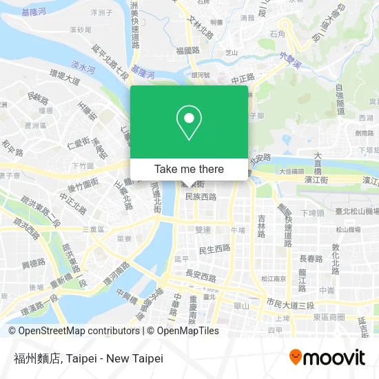 福州麵店 map