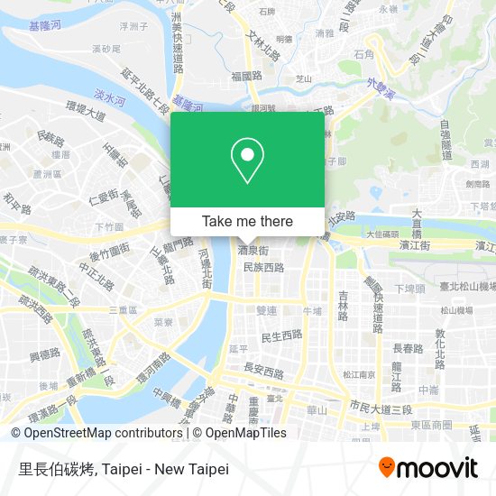 里長伯碳烤地圖