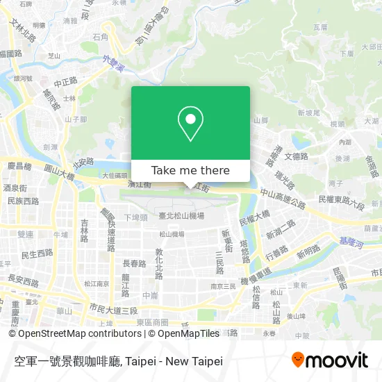 空軍一號景觀咖啡廳 map