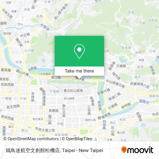鐵鳥迷航空文創館松機店 map