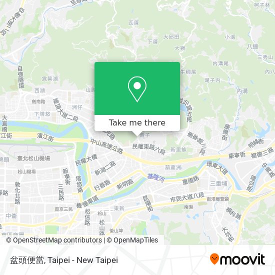 盆頭便當 map
