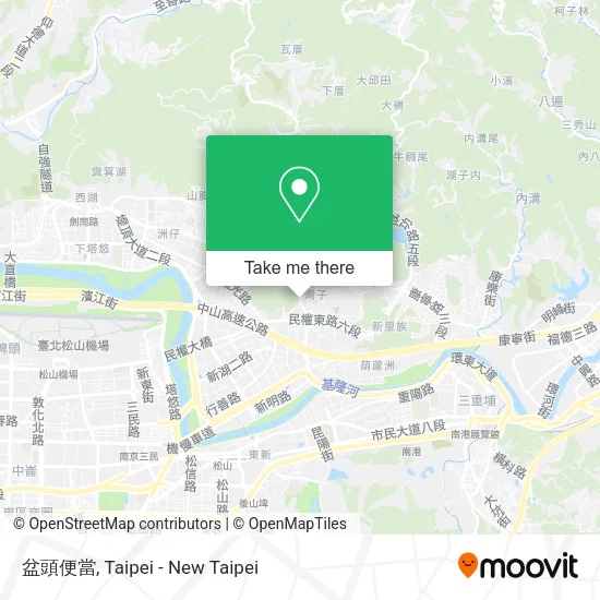 盆頭便當地圖