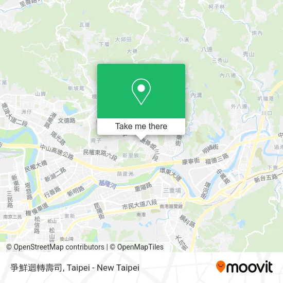 爭鮮迴轉壽司地圖