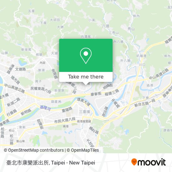 臺北市康樂派出所 map
