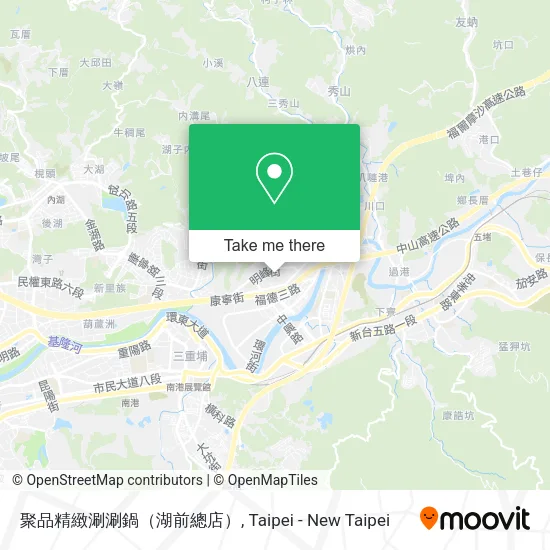 聚品精緻涮涮鍋（湖前總店）地圖
