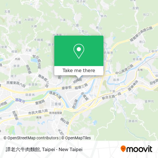 譚老六牛肉麵館 map