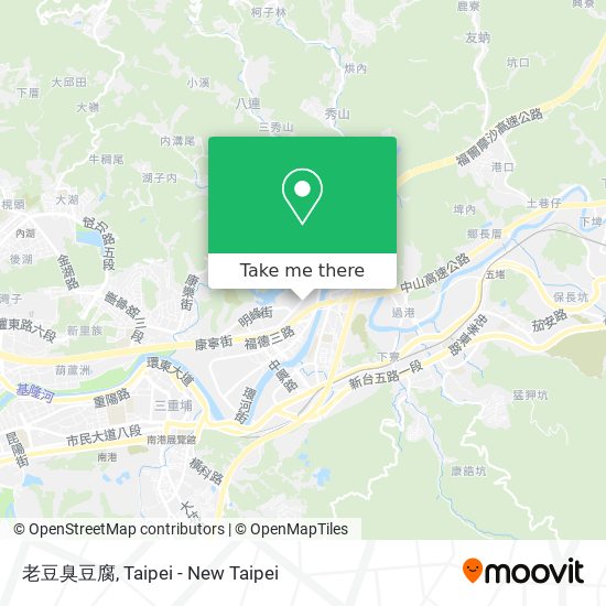 老豆臭豆腐 map