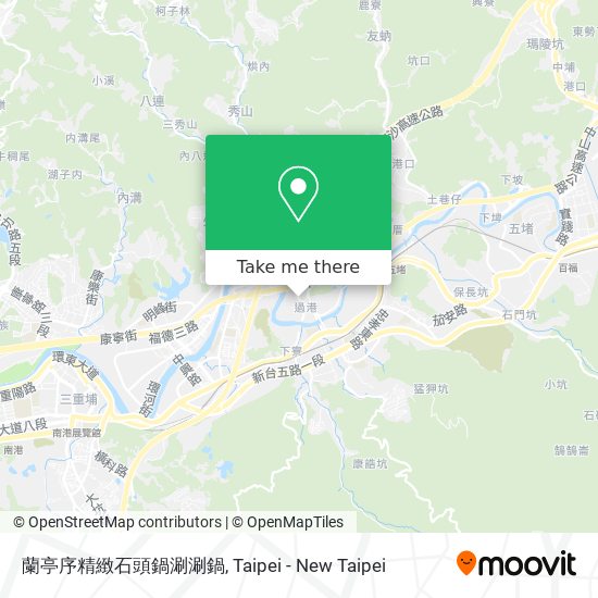 蘭亭序精緻石頭鍋涮涮鍋 map