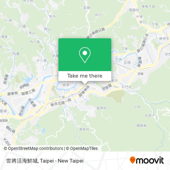 世將活海鮮城 map