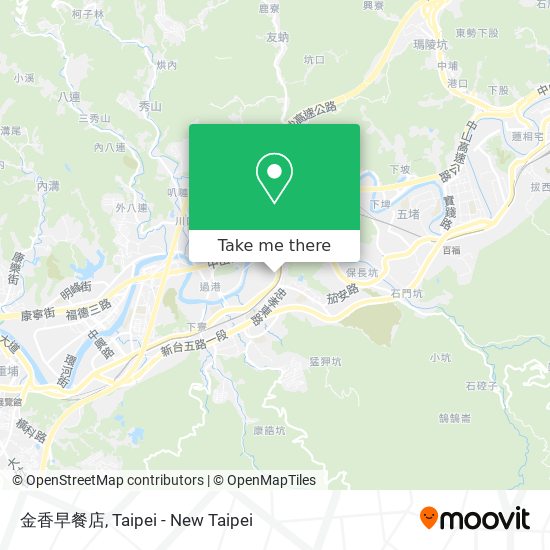 金香早餐店 map