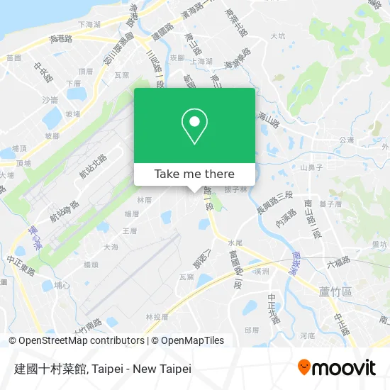 建國十村菜館 map