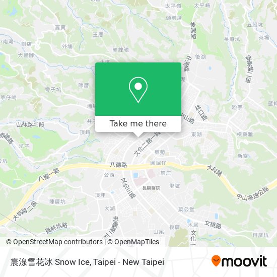 震湶雪花冰 Snow Ice map