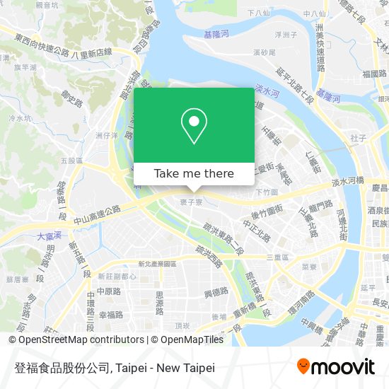 登福食品股份公司 map