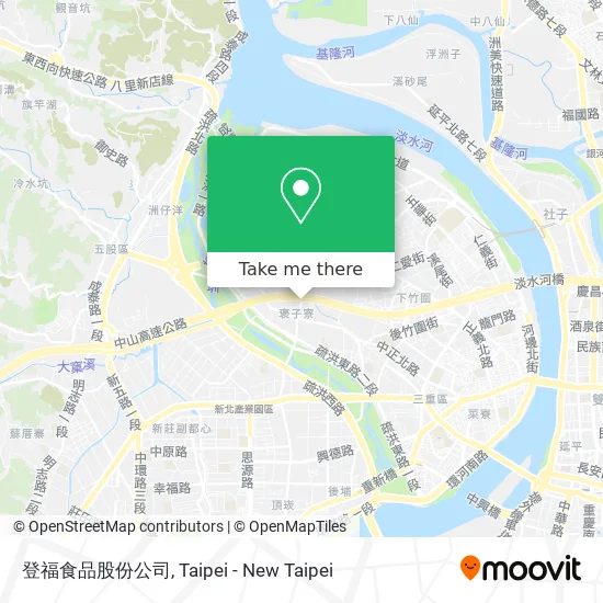 登福食品股份公司 map