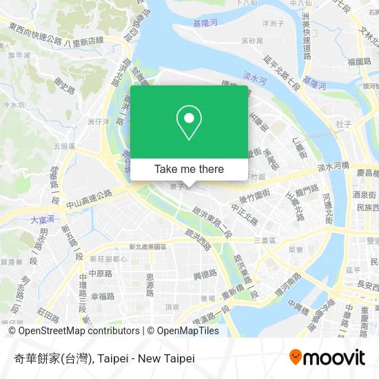 奇華餅家(台灣)地圖