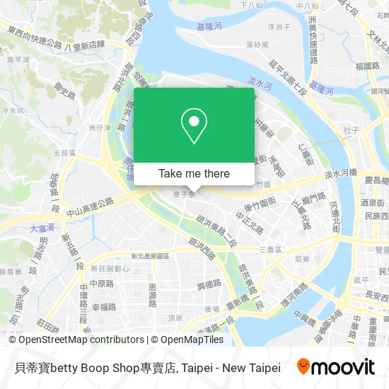 貝蒂寶betty Boop Shop專賣店 map