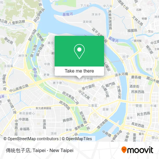 傳統包子店 map