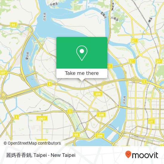 麗媽香香鍋, 新北市三重區力行路二段 map