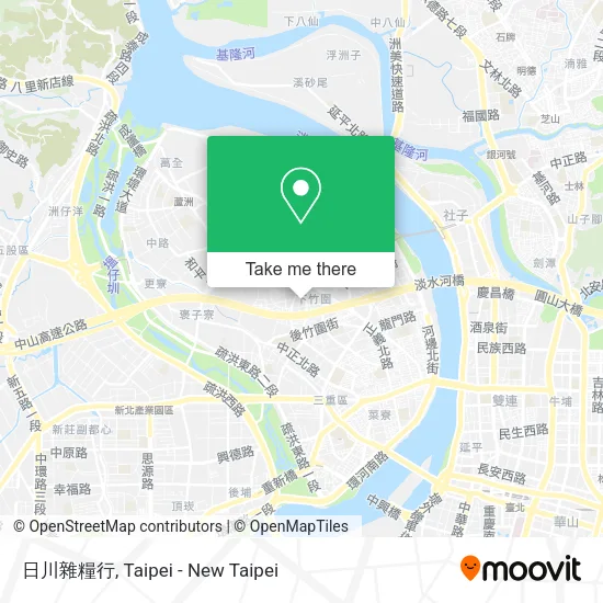 日川雜糧行地圖