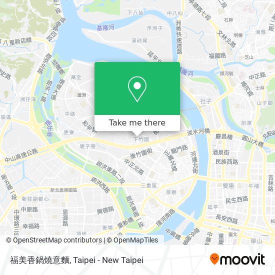 福美香鍋燒意麵 map