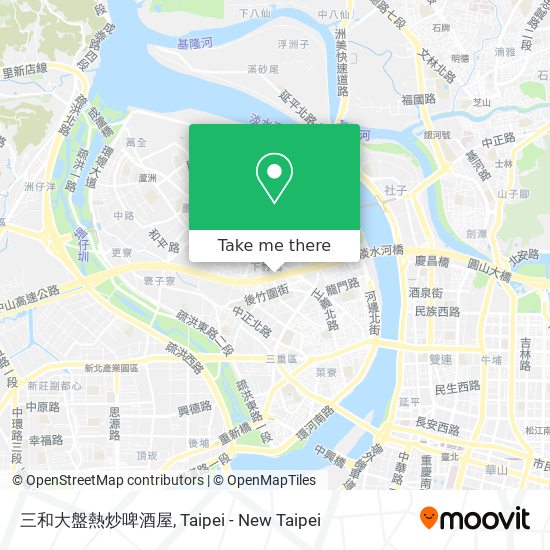 三和大盤熱炒啤酒屋 map