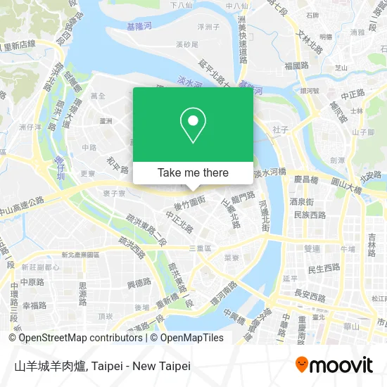 山羊城羊肉爐地圖
