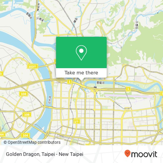 Golden Dragon, 臺北市劍潭里中山北路四段1號 map