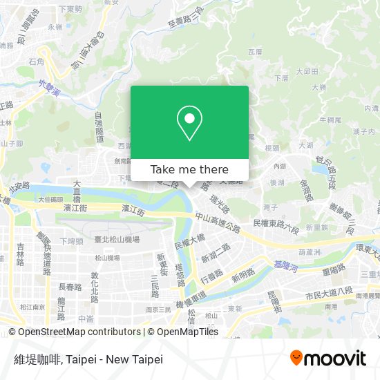 維堤咖啡 map