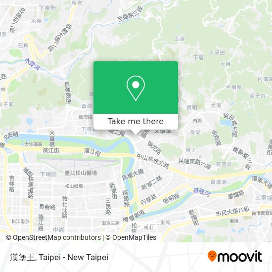 漢堡王 map
