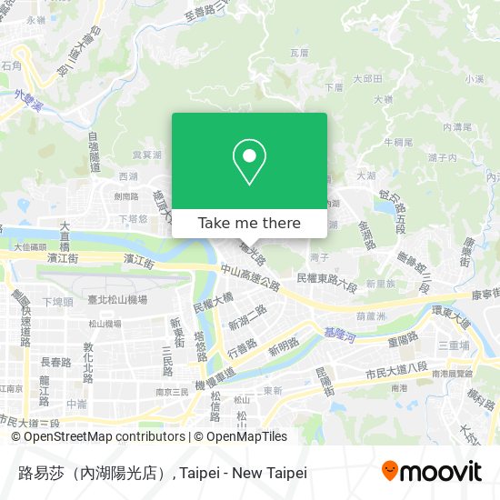 路易莎（內湖陽光店） map