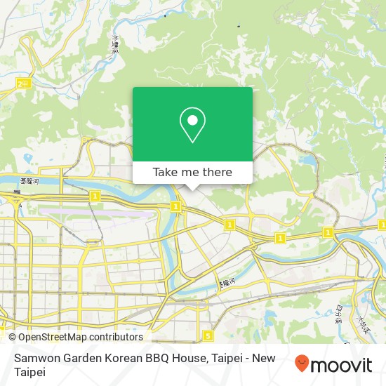 Samwon Garden Korean BBQ House, 臺北市內湖區瑞光路188巷45號 map