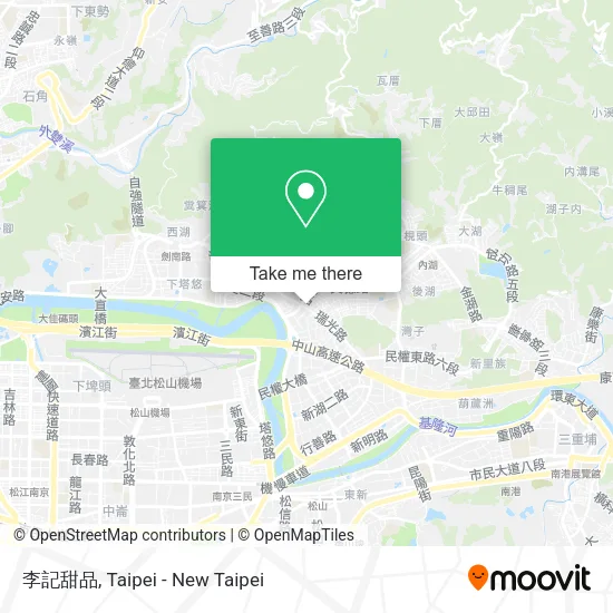 李記甜品 map