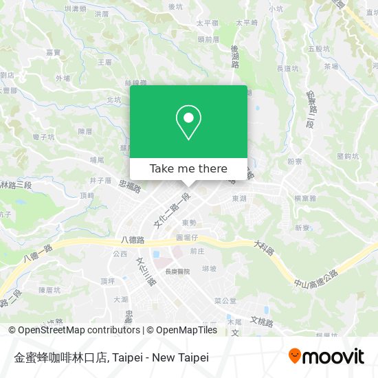 金蜜蜂咖啡林口店 map