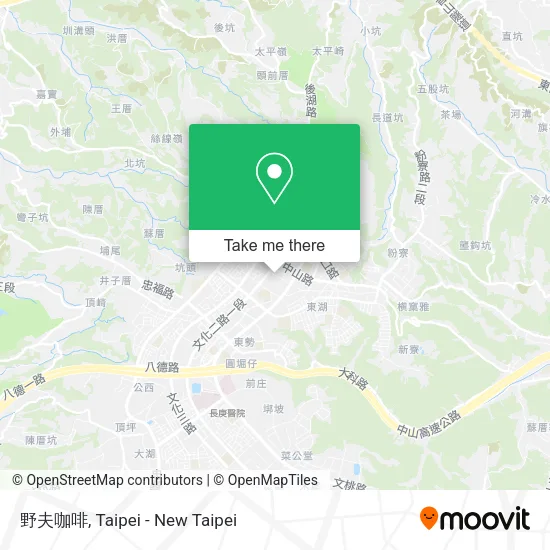 野夫咖啡 map