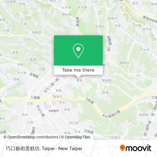 巧口藝術蛋糕坊地圖