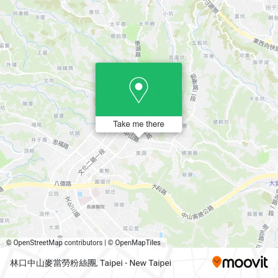 林口中山麥當勞粉絲團 map