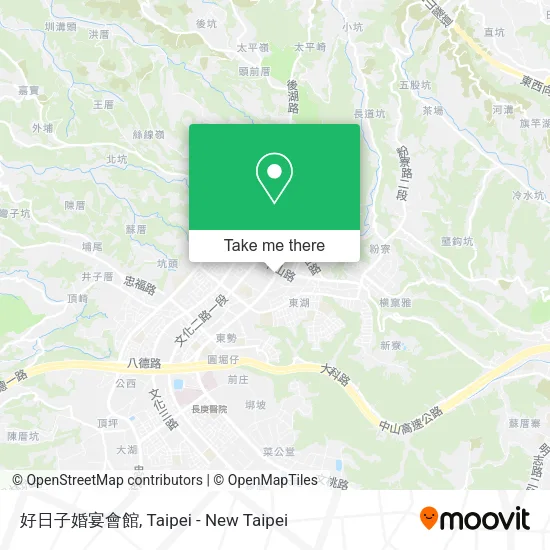 好日子婚宴會館 map