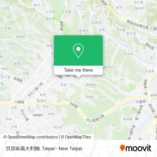 貝里歐義大利麵 map