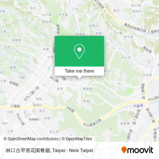 林口古早厝花園餐廳地圖