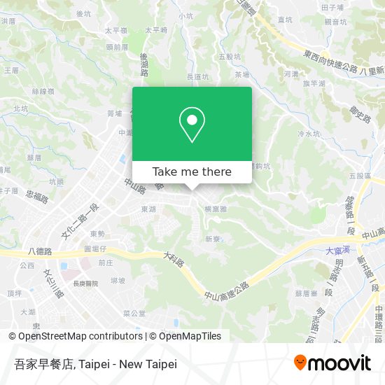 吾家早餐店 map